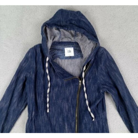 CAbi Adventure Anorak Womens M Jacket Cotton Navy Style Love Carol Collection - Picture 2 of 12